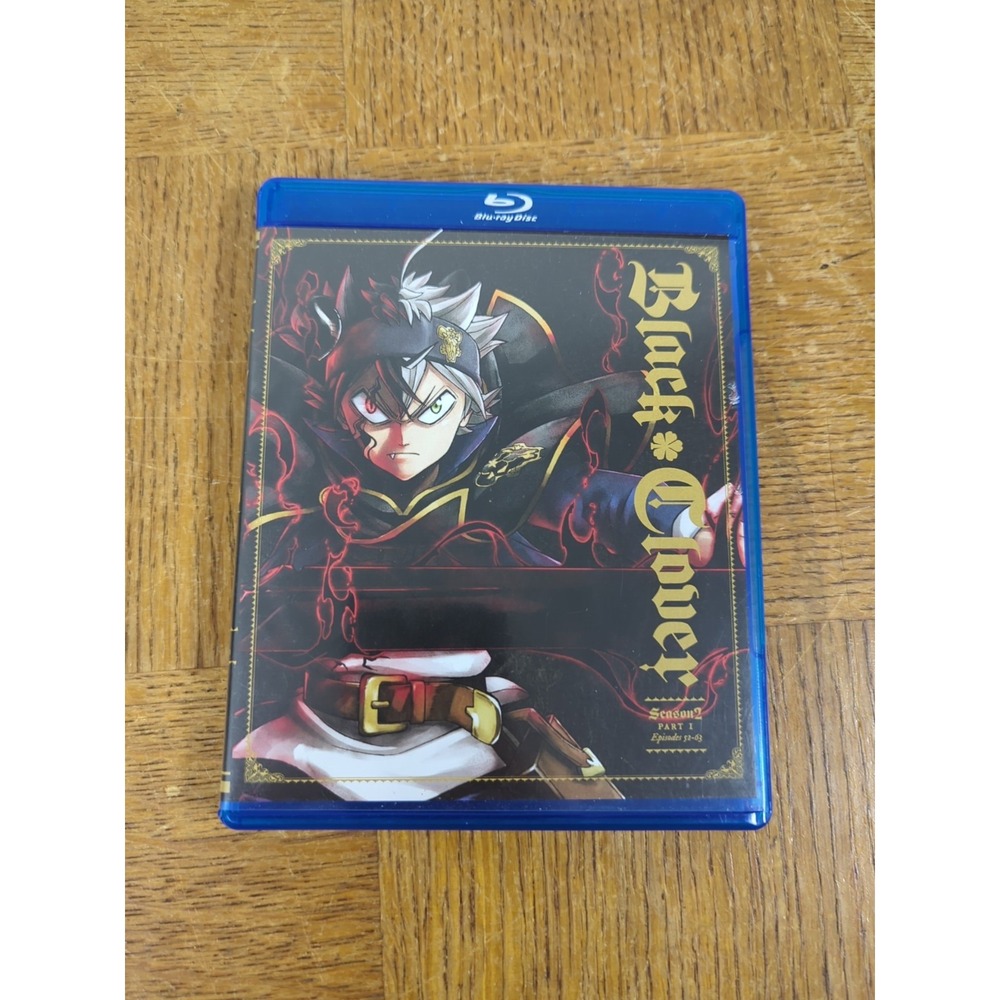 Black Clover: Season 2-Part 1 (Bluray Discs & Case Only) Episodes‎ 52-63